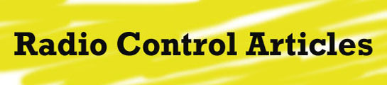 Radio Control info Articles