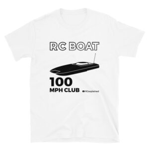 RC Boat 100mph Speed Club - White