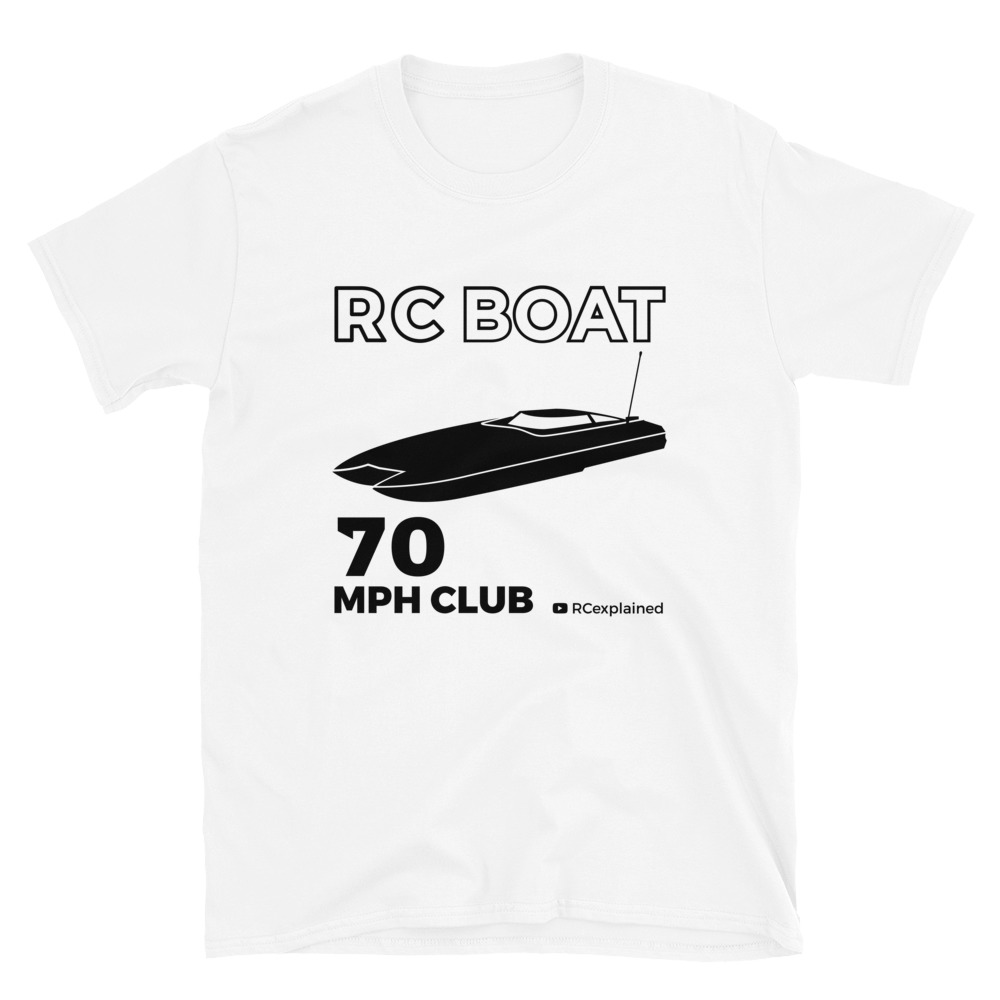 RC Boat 70mph Speed Club - White