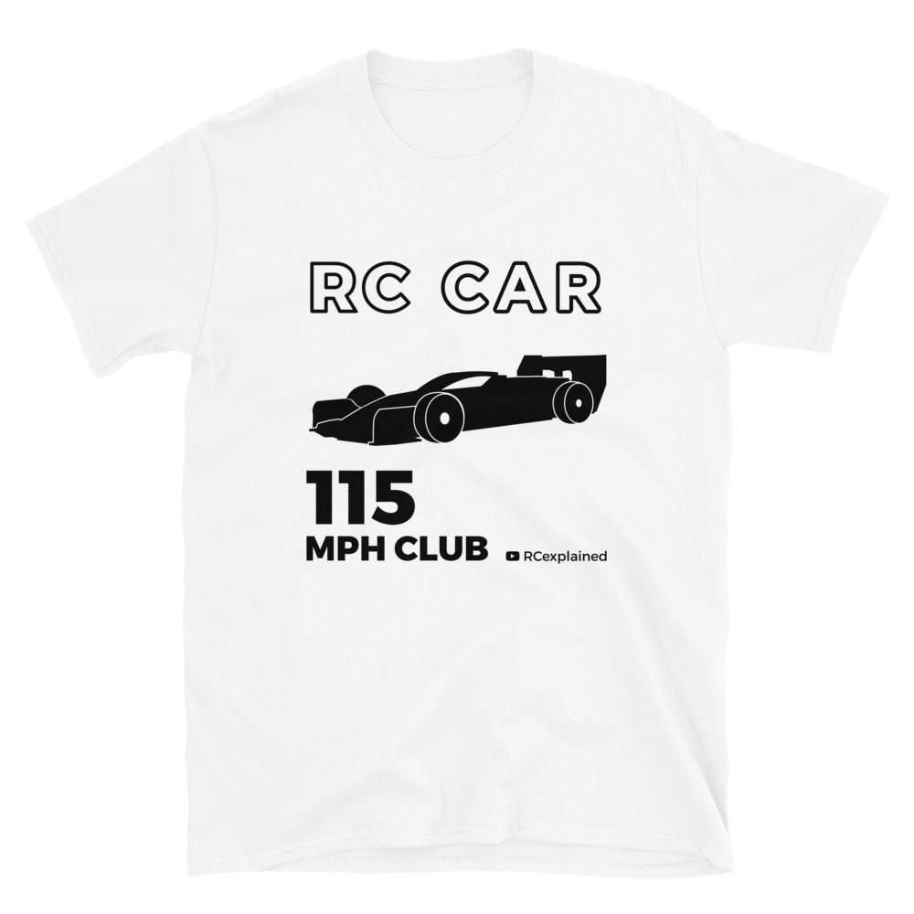 RC Car 115mph Club White