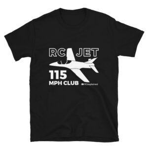 RC Jet 115mph Speed Club - Black