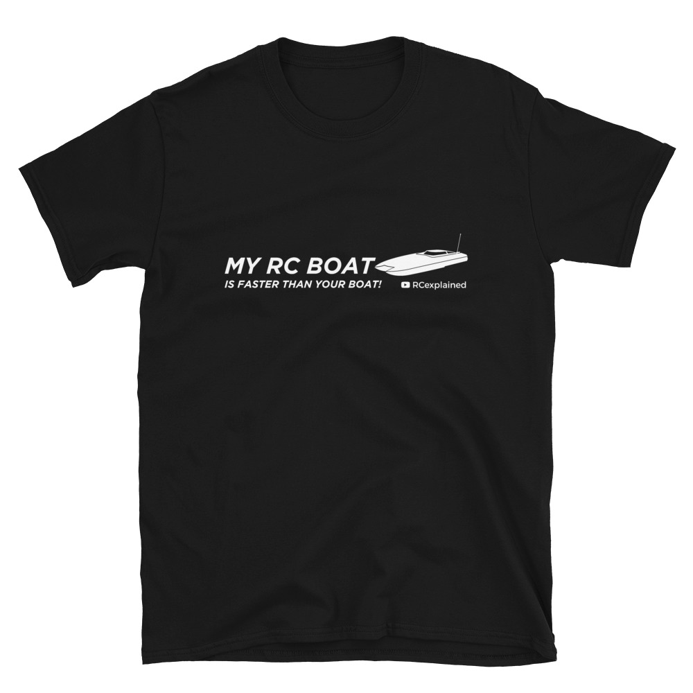 My RC Boat is Faster than your Boat! Black