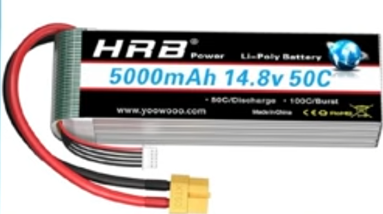 HRB 5000mAh 14.8v 50C