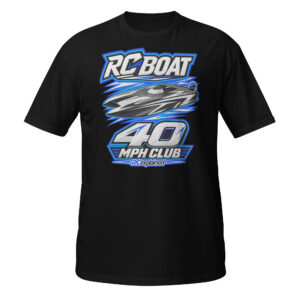 RC Boat 40 MPH Club T-Shirt | RCexplained Speed Club