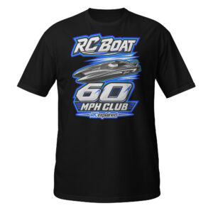 RC Boat 60 MPH Club T-Shirt | RCexplained Speed Club