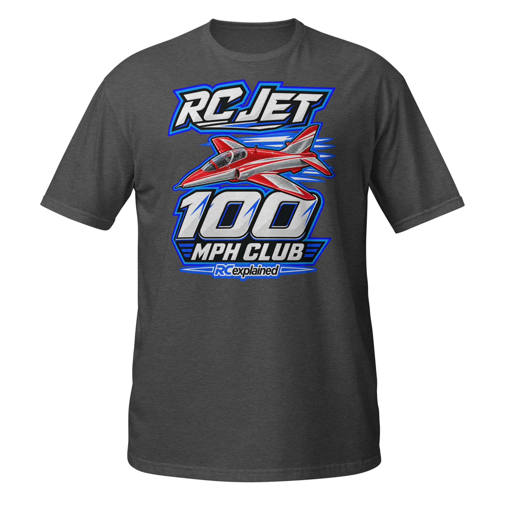 RC Jet 100 MPH Club T-Shirt | RCexplained Speed Club - Image 2