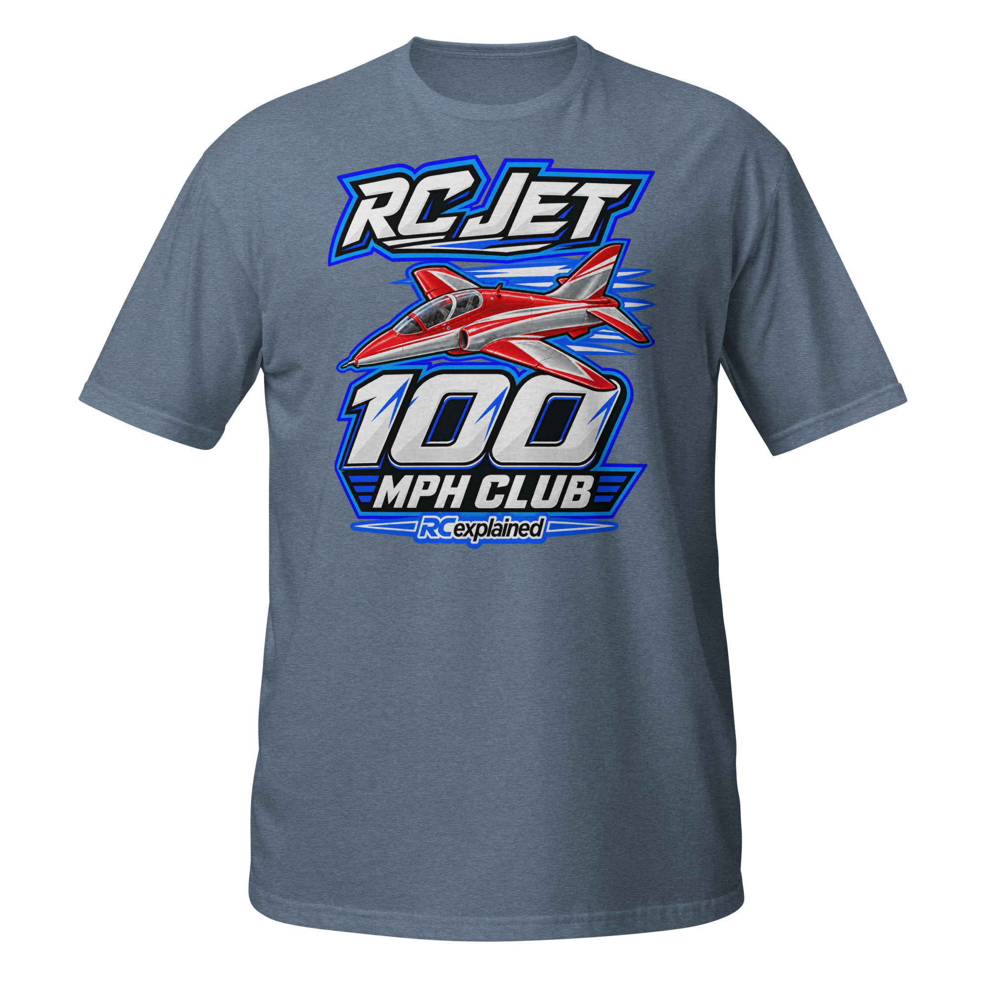 RC Jet 100 MPH Club T-Shirt | RCexplained Speed Club - Image 3